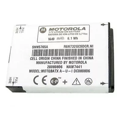 Motorola Snn5765a Oem Tested Extended Batteries For Motorola & Nextel • $6.92