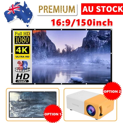 $22.45 • Buy Mini Pocket Projector LED Cinema HD 1080P HDMI Remote Controller Home Theater AU