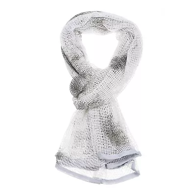 71 X35  Camouflage Netting Camo Scarf Camo Netting Veil Camo Mesh Neck Scarves • $17.98