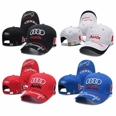 £8.88 • Buy  Audi Power Baseball Cap Embroidery Motorsport Racing Sport Cotton Snapback Hot