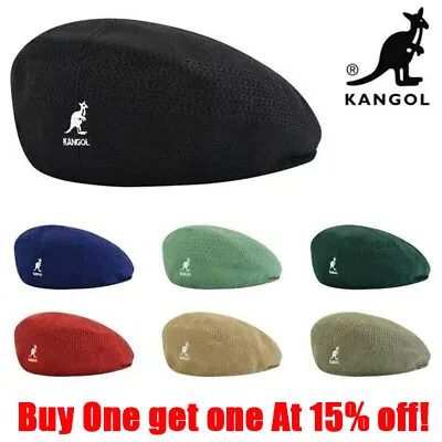 Kangol Breathable Beret Hat Summer Newsboy Woven  Flat Caps Casual Men Women NEW • $12.39