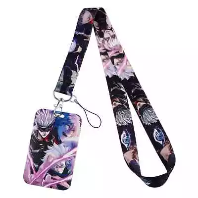 Jujutsu Kaisen Anime Satoru Gojo Sorcerer Lanyard With ID Badge Holder • $7.99