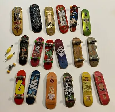 18 Tech Deck Finger Board Mini Skateboard Lot • $7.99