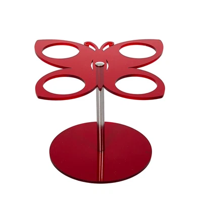 £5.35 • Buy Ice Cream Cone Holder, Clear 4 Holes Food Stand,Acrylic Waffle Cone Display HNAU
