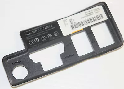 $4.99 • Buy OEM Rear Input Power Jack Cover Bezel X821056 - Microsoft Xbox 360 S 1439 Slim