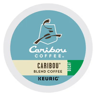 Caribou® Blend Decaf Single-Serve K-Cup Pods 24 Count • $13.99