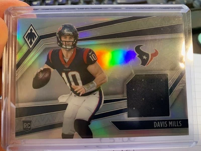 $15 • Buy Davis Mills Silver Patch Pheonix / 199 And Brevin Jordan Auto /99 Texans