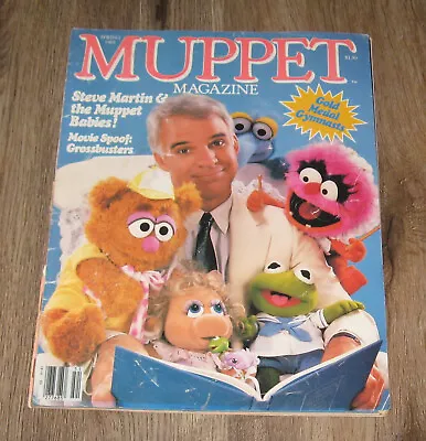 MUPPET 1985 Magazine Steve Martin BABIES Michael Peters SHE-RA AD Mitch Gaylord • $25.61