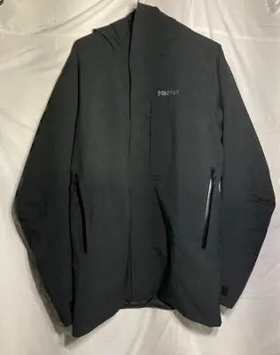 Marmot Elevation Primaloft Winter Zip Waterproof Jacket With Hood Men's Black XL • $320