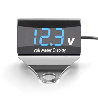 12V Digital LED Display Voltmeter Voltage Gauge Panel Meter Car Motorcycle A1P6 • $9.39
