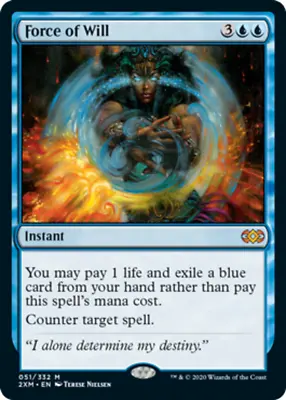 [1x] Force Of Will - Near Mint English - Double Masters MTG Magic • $66.20