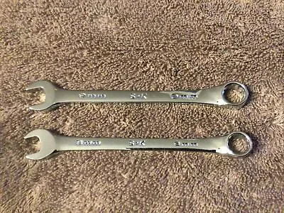 2—S-K Tools 8mm & 9mm Metric 12pt Chrome Combo Wrenches 88308 / 88309 • $19.99
