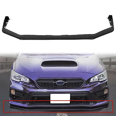 FOR 2015-21 SUBARU IMPREZA WRX STI V-Limited Style FRONT BUMPER BODY LIP SPOILER • $36