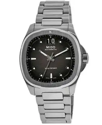 New Mido Multifort TV Big Date Grey Dial Steel Men's Watch M049.526.11.081.00 • $939.30