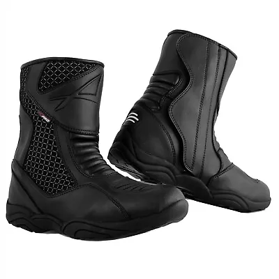 Apparel Sport Waterproof Lined Boots Touring Motorcycle Sonicmoto All Sizes • $78.54