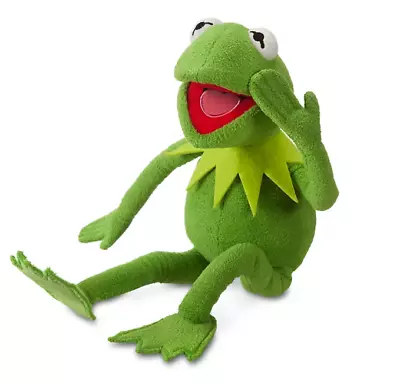 [Disney Store] Kermit Plush – The Muppets – Medium 16'' - New • $38.99