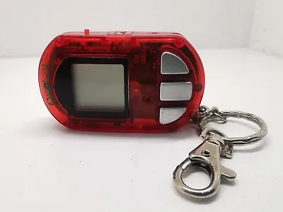 RARE 2003 Digimon Digivice Pendulum Cycle Transparent Red Virtual Pet VPET Ver.9 • $495