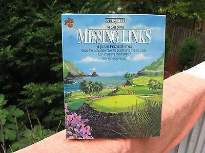 BePuzzled  The Case Of The Missing Links  Golf Game Jigsaw Puzzle 500 Pc. New • $20.43