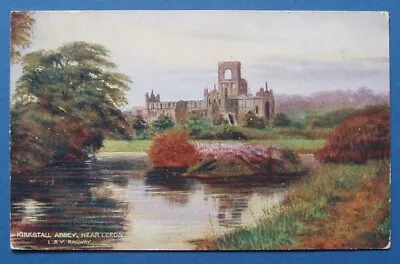 Lancashire & Yorkshire Railway - Kirkstall Abbey Near Leeds Official Postcard • £2.50