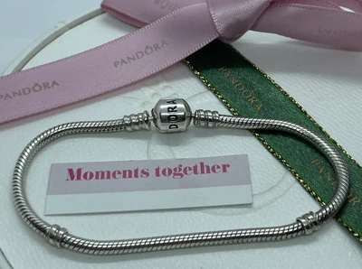 $44 • Buy PANDORA Bracelet With Clasp 19cm 590702 Authentic Ale 925