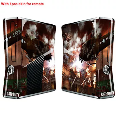 $8.09 • Buy 63 Helicopter War Vinyl Decal Sticker For Xbox360 Slim Console Controller Skin
