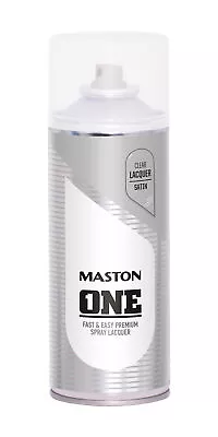 Maston ONE 400ml Spray Primers & Lacquers White Grey Red Matt Satin Gloss • £10.99