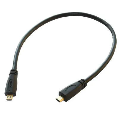 Micro HDMI To Micro HDMI Male To Male Extention Cable Converter • $2.45