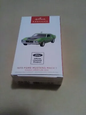 2023 Hallmark Keepsake 1973 Ford Mustang Mach 1 Ornament • $14.95
