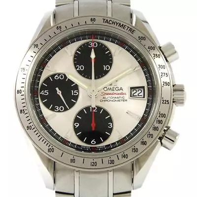 Authentic OMEGA Speedmaster Date 3211.31 SS Automatic  #260-004-741-2330 • $3430.12