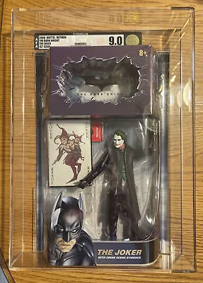 $150 • Buy Mattel Movie Master The Dark Knight Joker Wave 1 NO Air Holes Recalled AFA 9.0