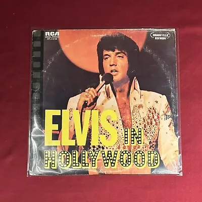 Elvis “In Hollywood” 1976 Vinyl 12”  2LP- RCA Special Products- Cat # DPL2-0168 • $6.95