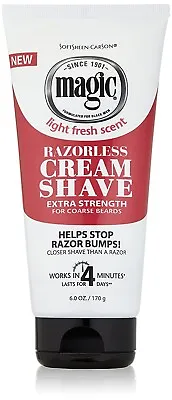 Soft Sheen Carson Magic Razor Less Shaving Cream For Men-USA • $5.97