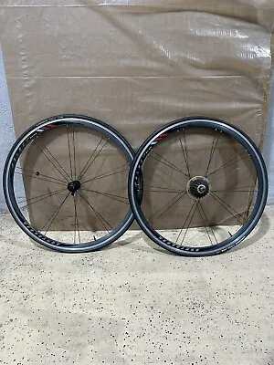 Bontrager Select Wheelset With Dura Ace 9 Speed Cassette And Michelin Pro Tires • $9