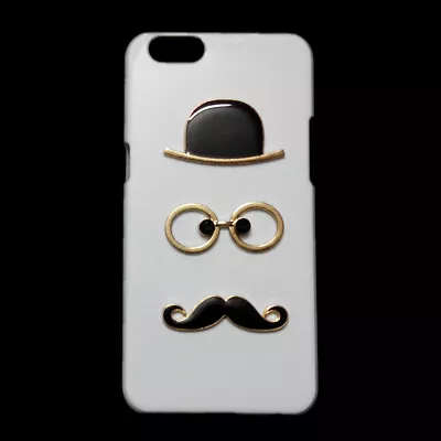 Cover For OPPO A39 A57 3D Cute Hat Eye Mustache Back Hard Phone Case • $9.30