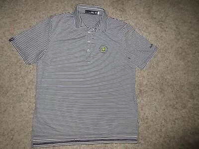 RALPH LAUREN RLX POLO GOLF SHIRT MEN LARGE 122nd US OPEN THE COUNTRY CLUB STRIPE • $29.99