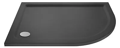 Resin Shower Tray - Right Hand Offset Quadrant - 1200mm X 900mm - Slate Grey • £162.95