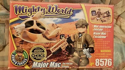 $22.99 • Buy Mighty World Major Mac Soldier Toy Action Figure Classic Collection 8576