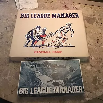 Vintage Original Arrowhead Industries 1959 Big League Manager Baseball Card Game • $300