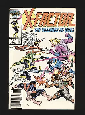 X-Factor # 5 Newsstand - 1st Apocalypse Cameo NM- Cond. • $3.25