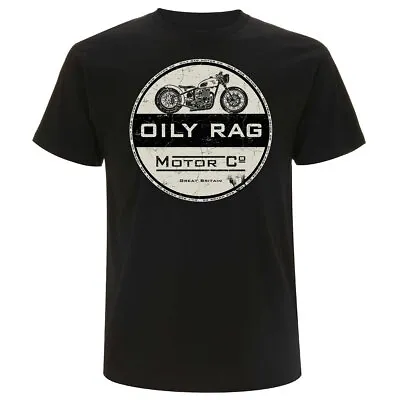 Oily Rag Clothing Black Label Motor Co T-Shirt Black • £32.71