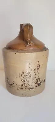 Antique Buckeye Pottery Co Macomb ILL Stoneware Crock Jug Small Unknown Size • $25.99