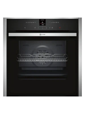 £859 • Buy Graded Neff B57CR22N0B 60cm St. Steel Single Pyrolytic Oven (B-41639)
