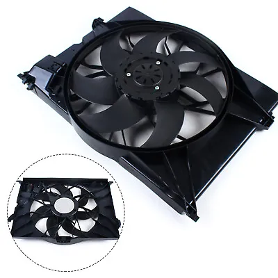 Radiator Cooling-Fan Assembly For Mercedes Benz S350 S430 S500 S600 2215001193 • $171