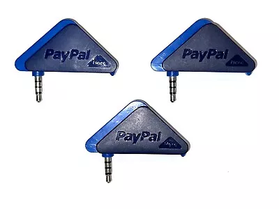 Lot Of 3- PayPal Here Mobile Card Reader Magnetic Strip Scanner IPhone & Android • $14.99