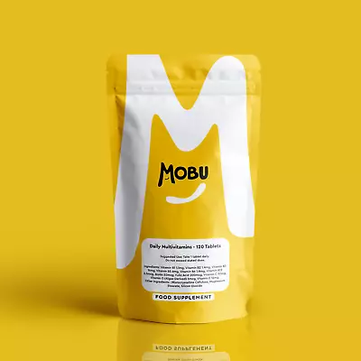 £4.99 • Buy MOBU Daily Multi-Vitamins | 120 Tablets One A Day | 100% RDA | Vegan UK