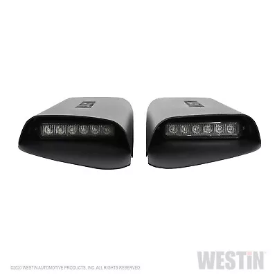 Westin Led Hood Scoops Textured Black Fits Jeep Wrangler JL Gladiator 62-41115 • $369.99