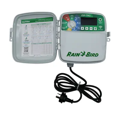 Auto 8 Station Outdoor Irrigation Controller Rainbird ESP TM2. Box Qty Of 6 • $1680