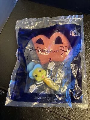 B15) Jiminy Cricket #31 McDonalds Walt Disney World 50th Anniversary Happy Meal • $3.50