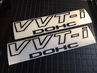 VVTI DOHC Sticker Pair (2) - Toyota Vvt-i Vinyl Decal Oem Style • $7.63