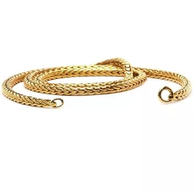 $1665.18 • Buy Trollbeads Original Foxtail 23242 Necklace Gold 16.5 (15.5 Actual) Inch :0